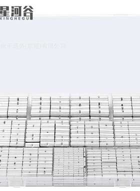 460PCS盒装 BN紫铜/非绝缘电线铜镀锡焊接中接管接线端子