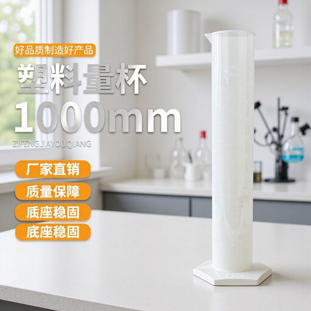 1L塑料玻璃刻量杯加油站用