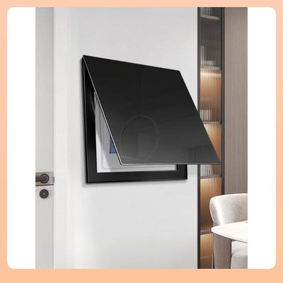 ā电表箱装饰画遮丑推拉遮挡弱电箱盖板画电闸开关盒挂画配