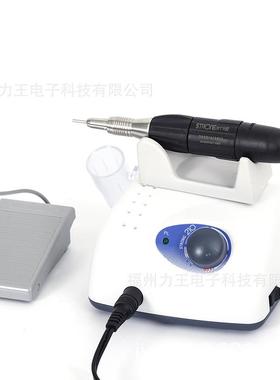 世新210台式美甲打磨机抛光卸甲油胶设备35000转磨甲工具