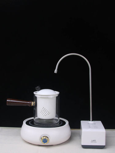 7YX批发陶瓷桶装水抽水器桌面智能定量上水器电动吸水静音加水器