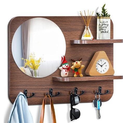 电表箱装饰遮挡置物架玄关免打孔配电箱电闸箱简约风挂画遮丑神器