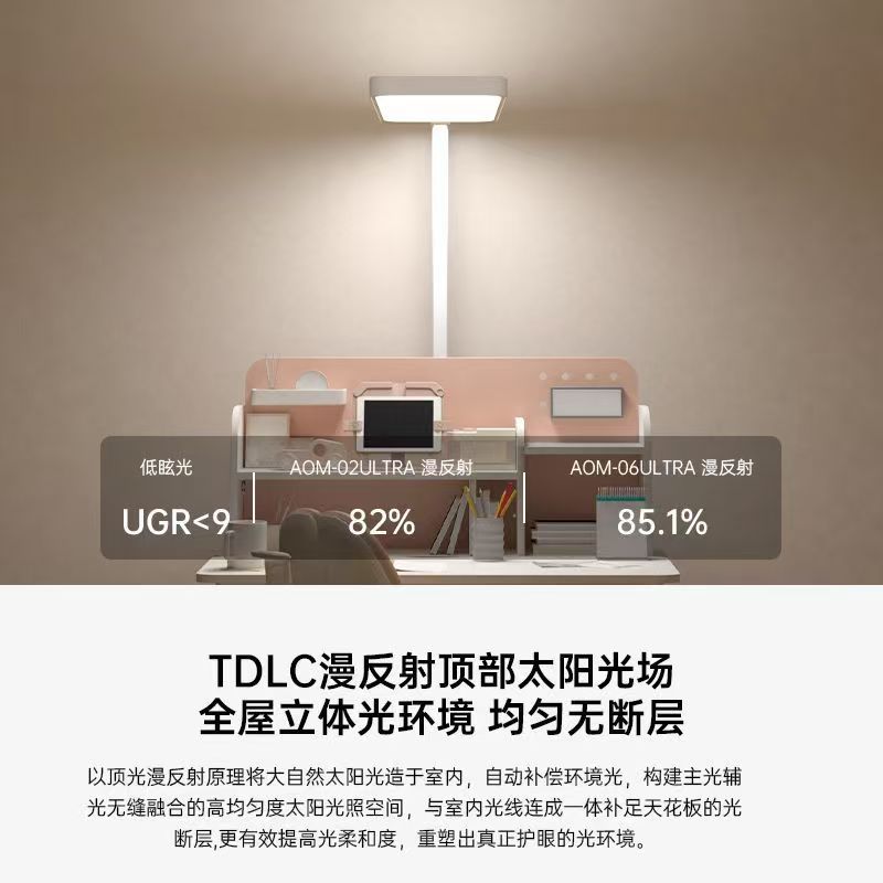 全光谱学习护眼落地台灯学生读写立式大路灯书房儿童卧室钢琴灯