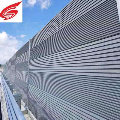 仁久ecp水泥声屏障轻质水泥隔音屏障高速隔音板隔音墙