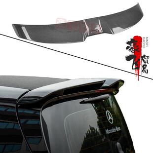 适用奔驰Smart453尾翼SMART改装卡尔森后尾翼免打孔车顶翼定风翼