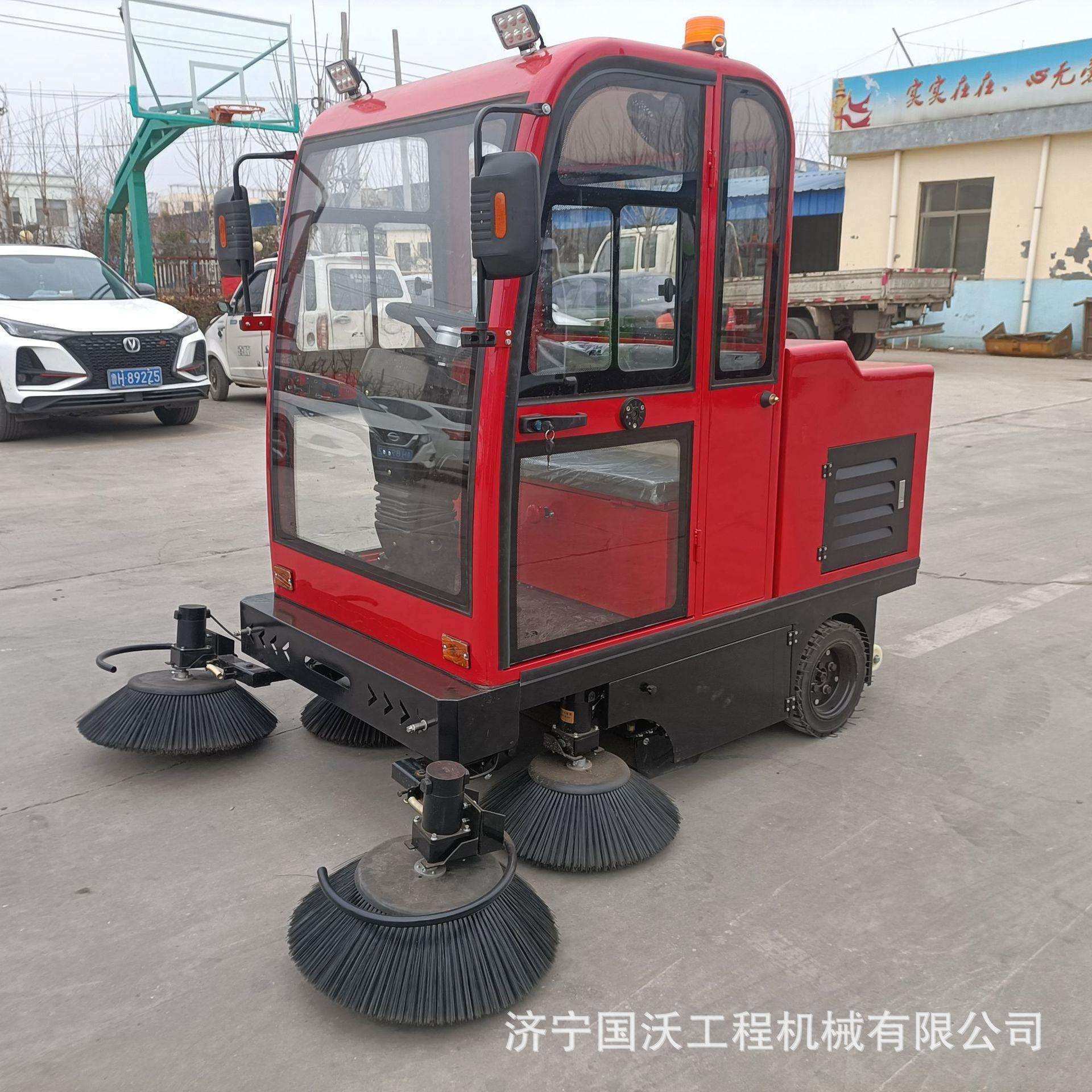 电动扫地清洁车环卫型清扫机图片小型扫地机扫地车视频