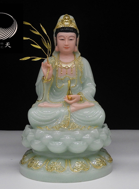 全堂佛佛像观音菩萨地藏王菩萨释迦摩尼佛弥勒佛包邮娑婆四圣供奉