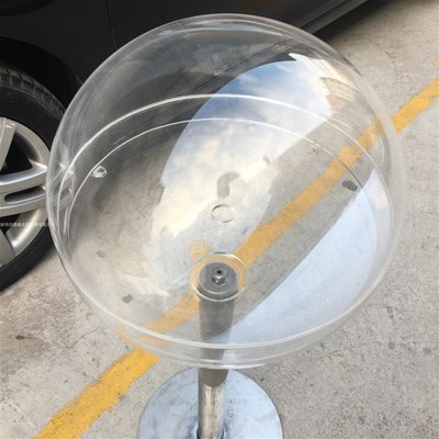 亚克力圣诞球透明球塑料球装饰大尺寸圆球空心球商场吊球吊饰