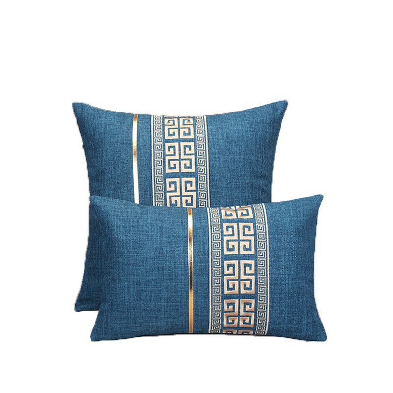 新中式沙发靠垫客厅抱枕办公室靠枕套久坐护腰中国风床头大靠背垫