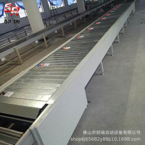 包链板流水线业定制不锈钢链板式产输送机工链板舒瑞组装线重型打
