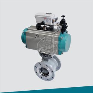 气动V型流量气动切断阀调节型QV640H 16CP智能定位器