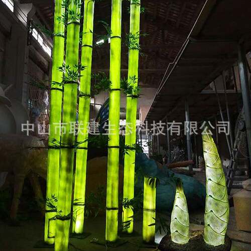 园林子工景观灯 文旅景竹点竹节造型灯 LJ357农庄民宿亮化程院庭