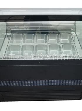 厂家供应 10盘意式糕柜 110V icecre a417m showcase 激冰雪凌展
