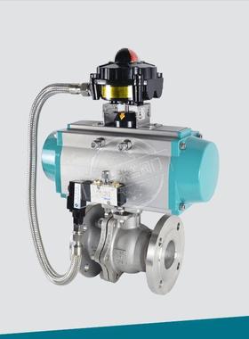 气动防爆球阀080-2216-BP-3400TT国标HG20592全通径零泄露气动阀