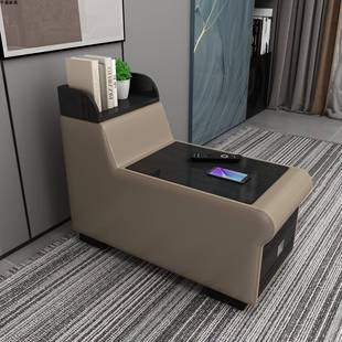 折扣价 几功能储几扶手多客厅电话边茶几沙发抽边带能充电皮沙