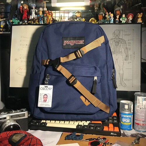 jansport蜘蛛侠安德鲁加菲同款背包杰斯伯正品联名款学生书包男女