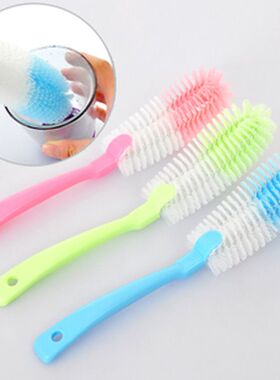 杯刷洗杯子神器无死角清洁去污长柄小刷子奶瓶刷刷茶渍水杯清洗刷