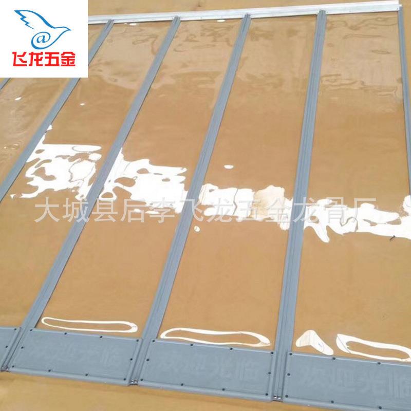 PVC磁性门帘 超市空调隔热冷气门帘自吸透明防尘挡风磁吸软门帘