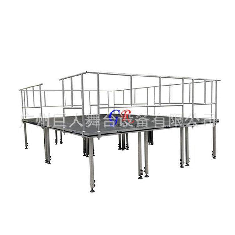 铝合金四柱快装阶梯多层舞台室内室外活动舞台酒店会议室舞台