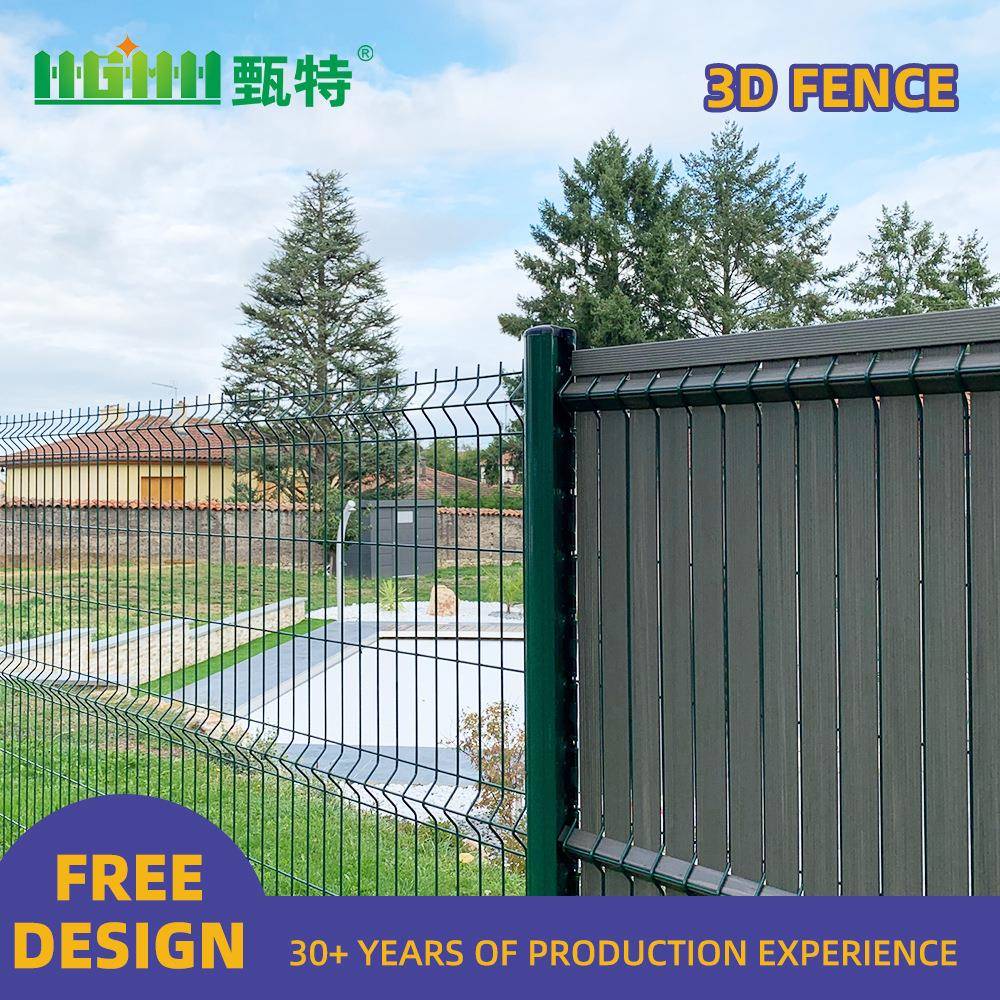 跨境折弯出口护栏隔离铁丝网护栏小区别墅防护网桃型柱护栏Fence