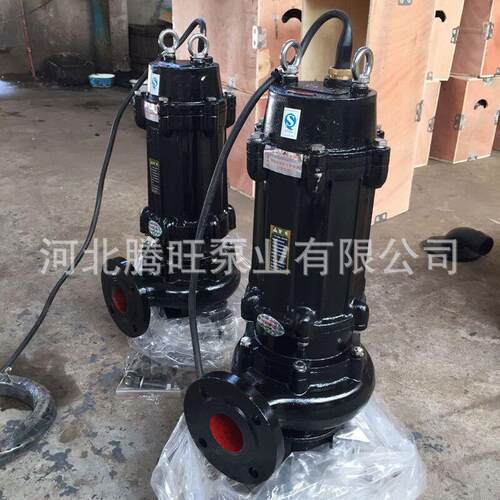 腾旺直销 WQ型潜水泵 潜水排污泵50QW27-15-2.2 型切割潜污泵
