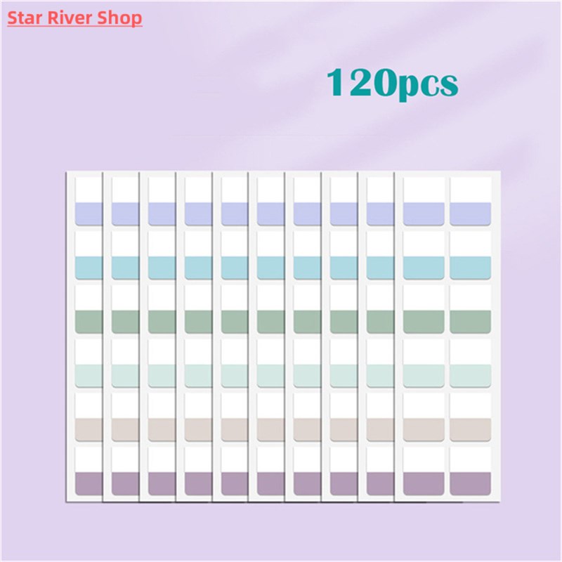 .10 Sheets Sticky Index Tabs, Writable KFile Tabs Flags Note