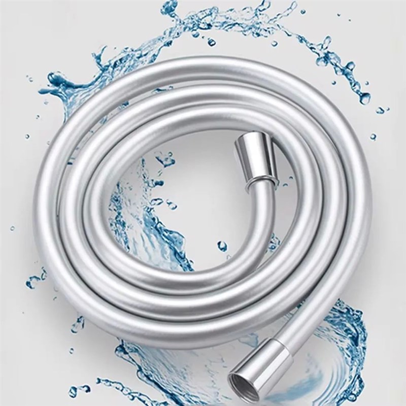 1.5/2/3m PVC Handheld Shower HeadE Hose Flexible Anti Windin