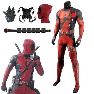 Deadpool Childrekn Bodysuit Costume Adults Cosplay MARVEL