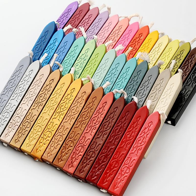 1PC Color Sealing Wax Stick DIY Vintage Stamp Seal Wax Weddi