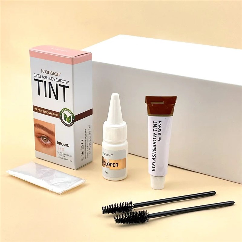 Eyelash Eyebrow Dye Tint Kit FastE Tint Brow Dye Gel Eyebrow