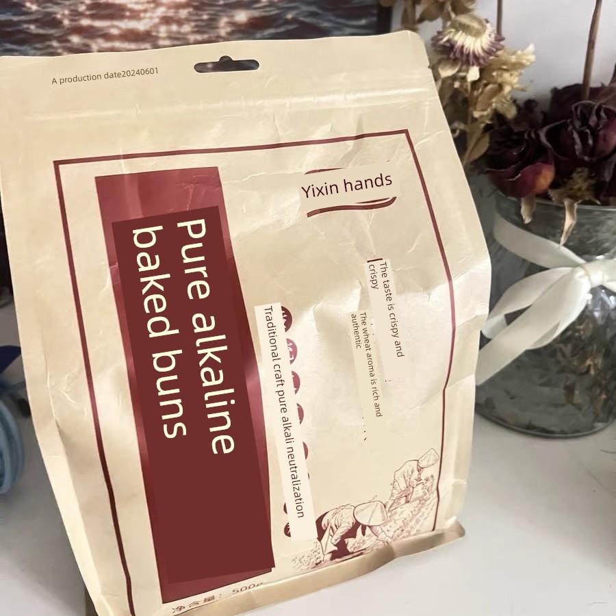 山西易鑫丰纯碱烤馒头小吃杨林县胃特产烤花卷碱性水非煎烤馒头