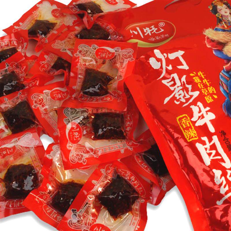 重庆四川特产灯影牛肉丝30