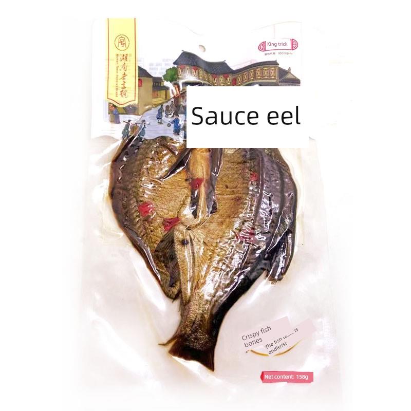 王饺子手撕酱鲣鱼酱鲣鱼正宗湖南特色麻辣即食美味小吃