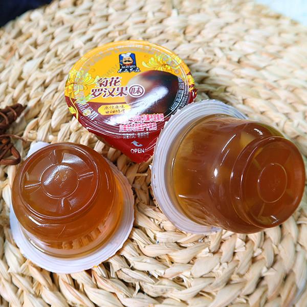 潮汕特产果冻蜂蜜草粿鲜炖梨百香果味仙草冻龟苓膏烧仙草夏日果冻