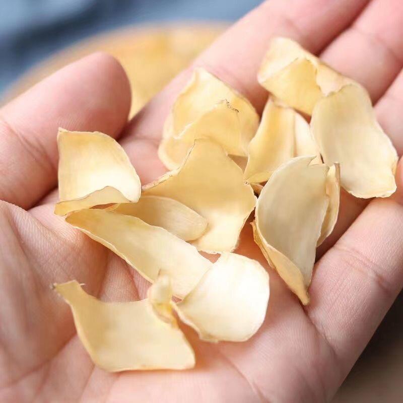 兰州百合干无硫熏散装干货食用甜白合片500g农家甘肃特产熬粥搭档