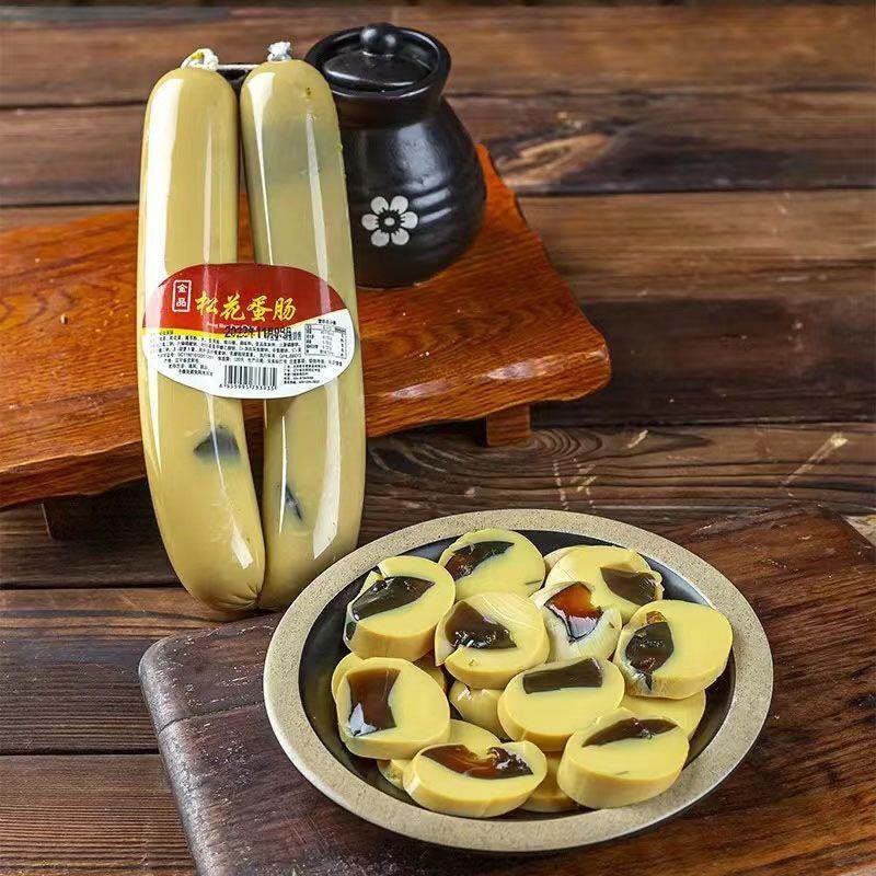 新货松花蛋肠鸡蛋香肠无肉