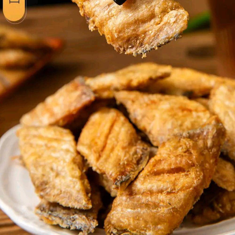 海格宝香酥带鱼酥酥脆即食小鱼干零食休闲海鲜零食营养美味酥香