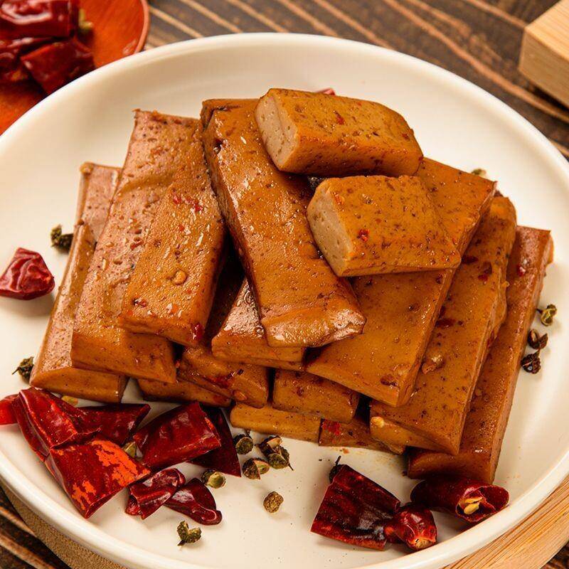 重庆手磨豆腐干多味独立小包装豆腐干q弹麻辣五香小吃嫩豆腐干
