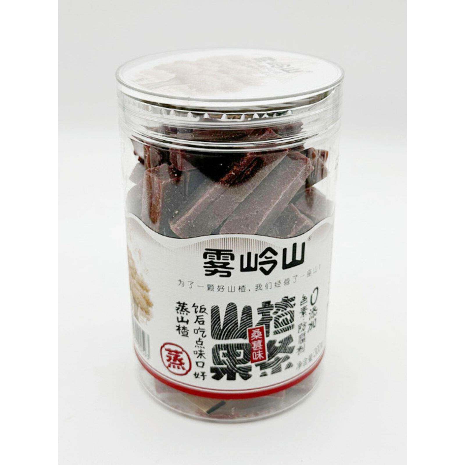 雾岭山0添加蒸山楂果条山楂果片瓶装开胃零食休闲小吃点心食品