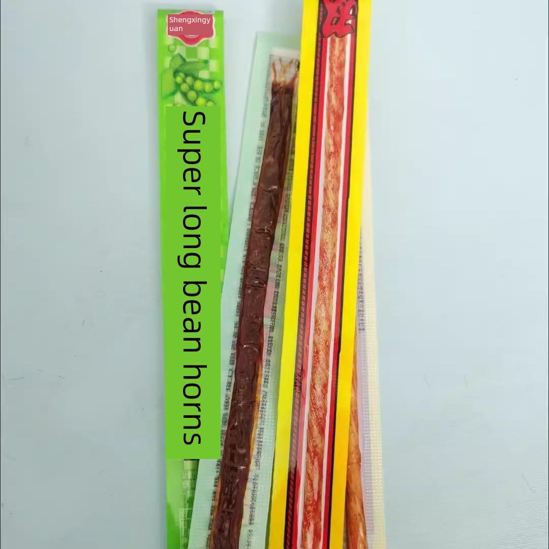 旺兴园一根筋辣条超长豆角干素牛筋冬枣青枣香辣麻辣解馋小零食图片