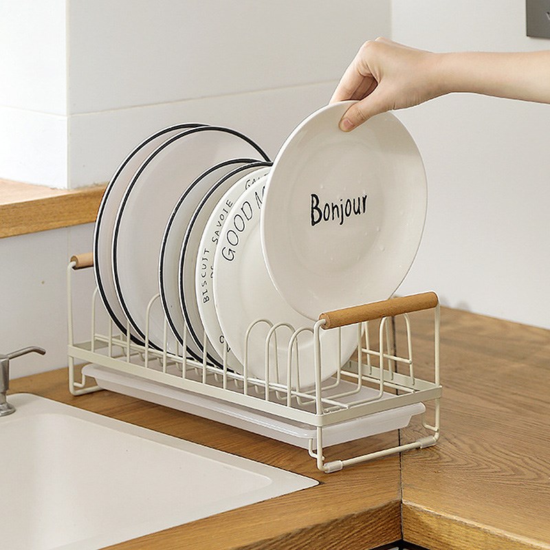 厨房沥水碗碟架水槽上方小尺寸单层碗架小型橱柜内碗筷碗盘收纳架