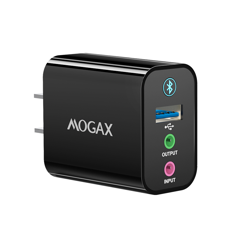 蓝牙接收器5.0音频适配器立体声老式音箱响功放机改装3.5AUX手机