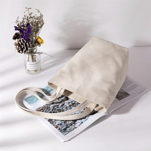 元本良厂文艺小清新女帆布包学生潮原宿Q单肩手提帆布袋女