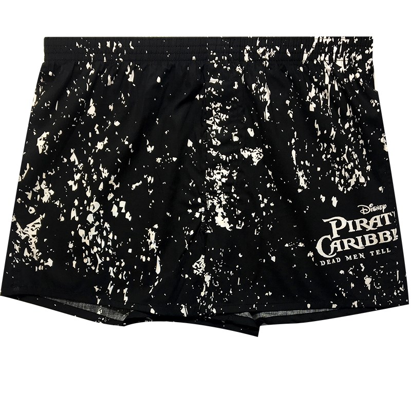 日单男士内裤卡通阿罗裤加勒比海盗舒适透气平角裤居家宽松潮