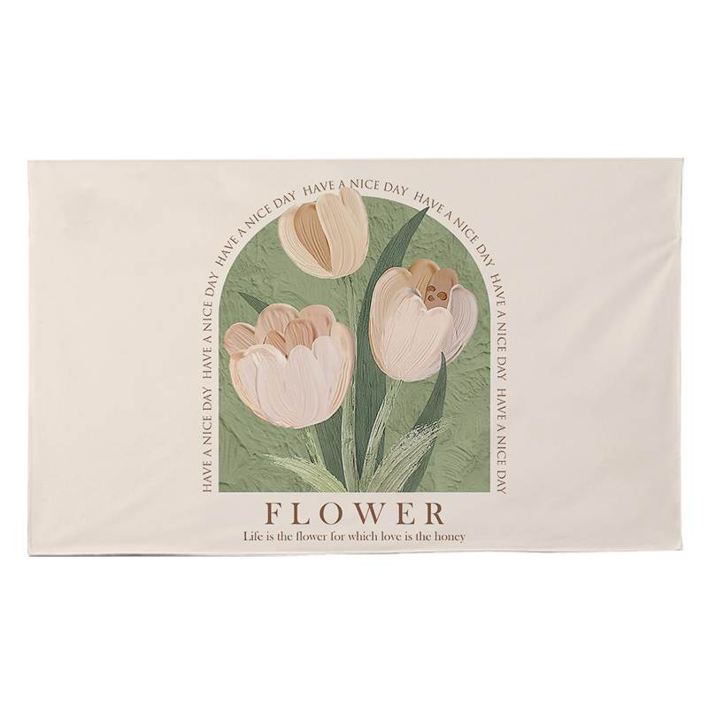 奶油风电视机防尘罩全包55寸65英寸75液晶台式壁挂式防滑盖布套罩