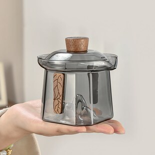 玻璃茶具套装 茶杯茶壶 2024新款 家用轻奢功夫泡茶用品大全日式
