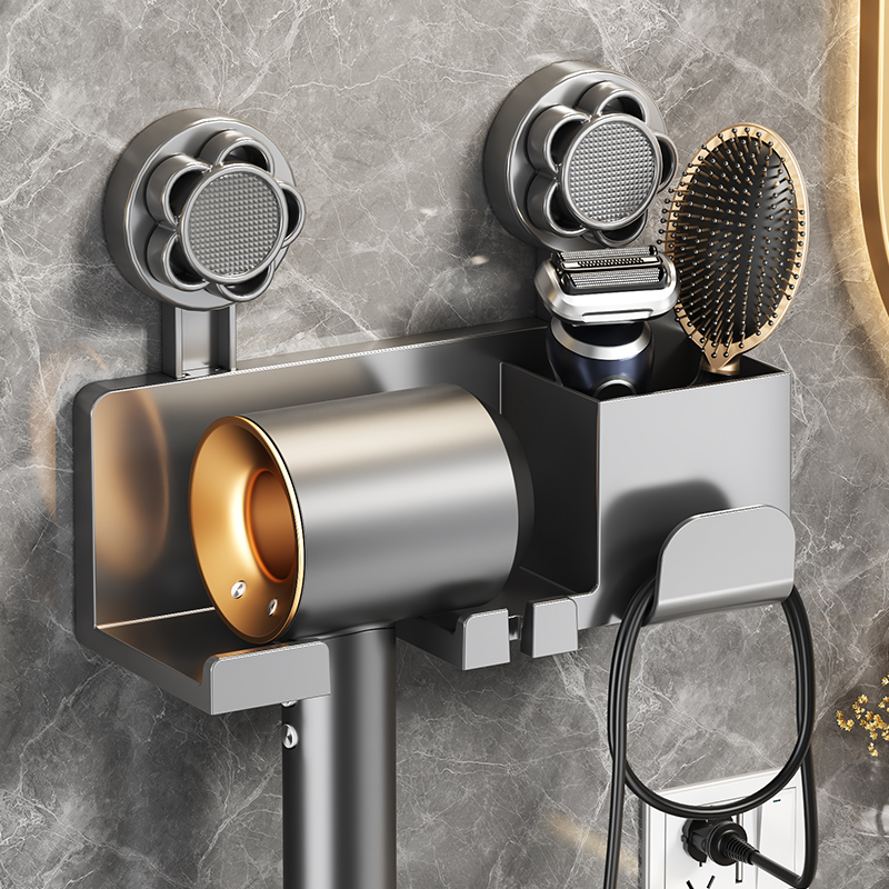 【掉落包赔】吹风机置物架