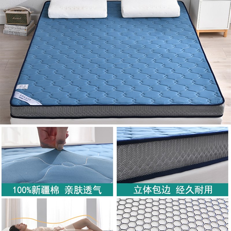 床垫软垫家用加厚榻榻米海绵床垫子双人床折叠Q垫褥床褥垫定制尺