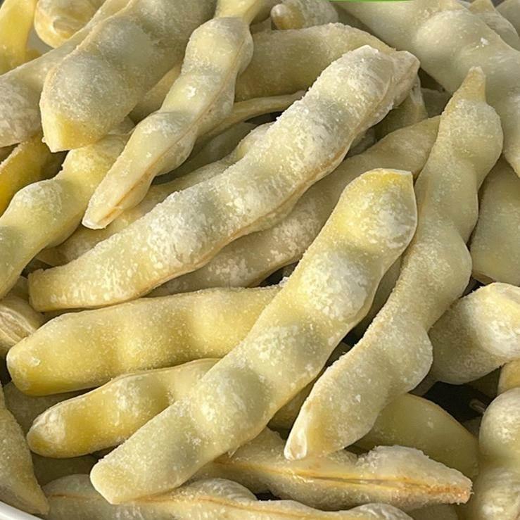 2024年新速冻黄豆角东北黄金勾豆角油豆角兔子翻白眼勾勾黄豆角