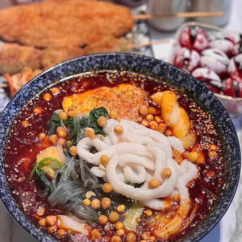 麻辣烫面 面筋条东北牛筋面麻辣烫专用面 面食材大全商用吸汁各种
